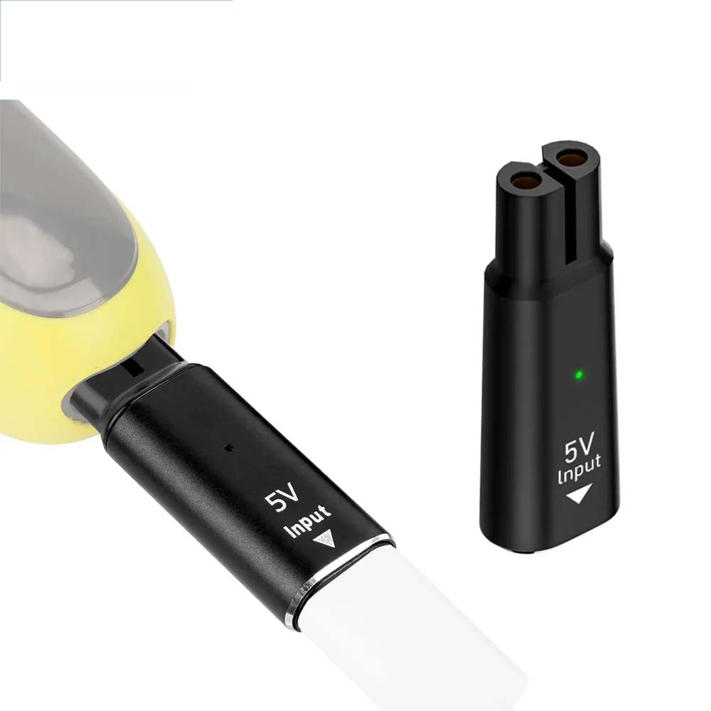 Beard Trimmer - 5V Type-C シェーバーアダプター充電器コンバーター フィリップス ワンブレード QP2724