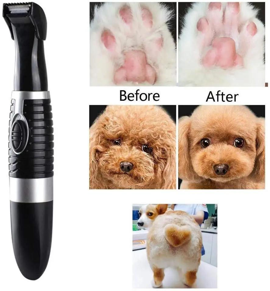 Body Trimmer - 5002 電動ペットバリカン 全身洗えるペット脱毛ツール