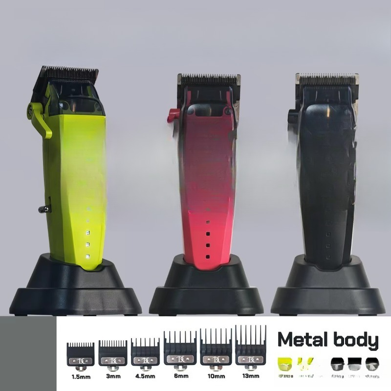 充電式ブラシレスバリカン、金属ボディ、サロン用電動ヘアトリマ - Body Trimmer のレビューと価格