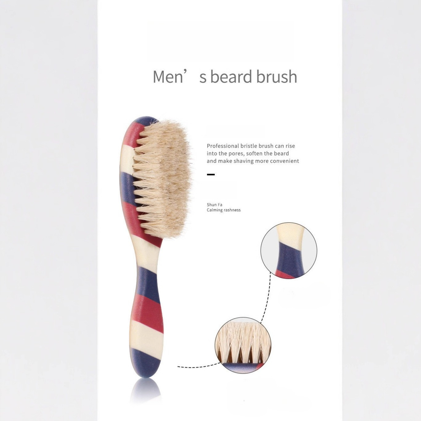 メンズひげ整形用コーム、髪の毛掃除用ブラシ、切れ毛除去ブラシ - Grooming Kit のレビューと価格