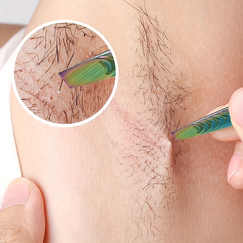 ステンレス鋼のひげピンセットトリマーグラデーションカラーライ - Beard Trimmer のレビューと価格