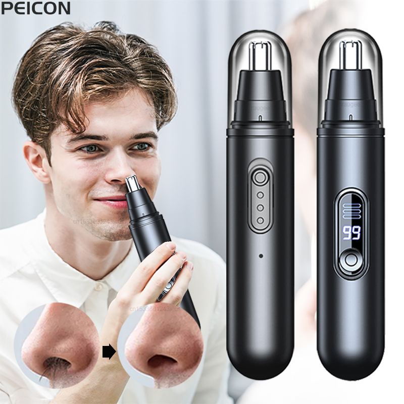 男性用鼻毛トリマー 電動鼻毛カッター 携帯用鼻耳トリマー U - Nose Trimmer のレビューと価格