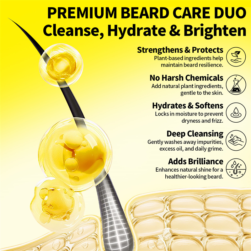 男性用ひげ油キット、ひげ保湿クリーム、ひげを柔らかく強くする - Grooming Kit のレビューと価格