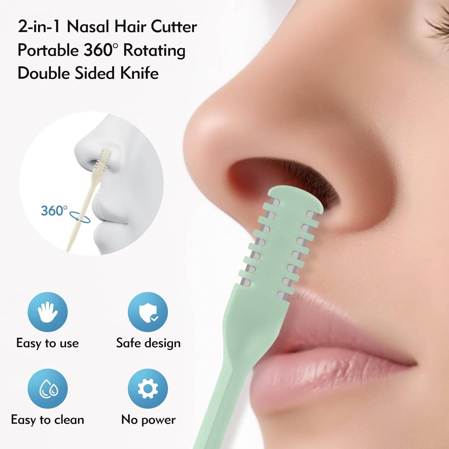 5/20/50個入り 2-in-1 鼻毛カッター、アップグレ - Nose Trimmer のレビューと価格