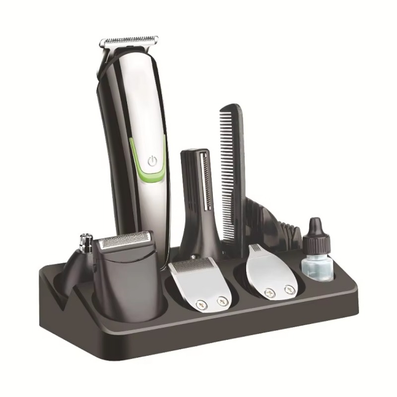 充電式バッテリー9in1メンズ電動ボディヘア除去キット、鼻毛 - Body Trimmer のレビューと価格