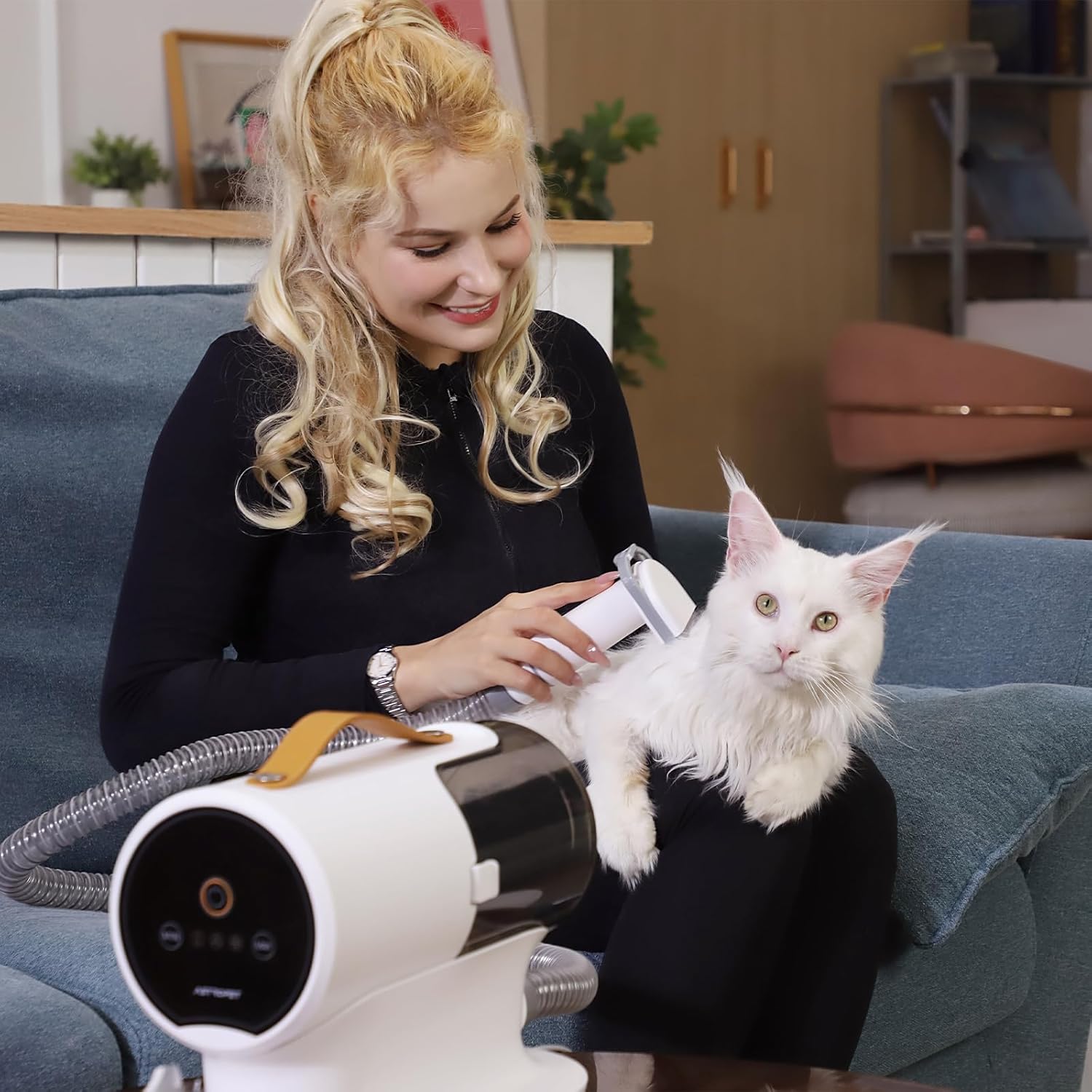 AIRROBO USA製ペットグルーミングバキューム（犬猫用 - Grooming Kit のレビューと価格