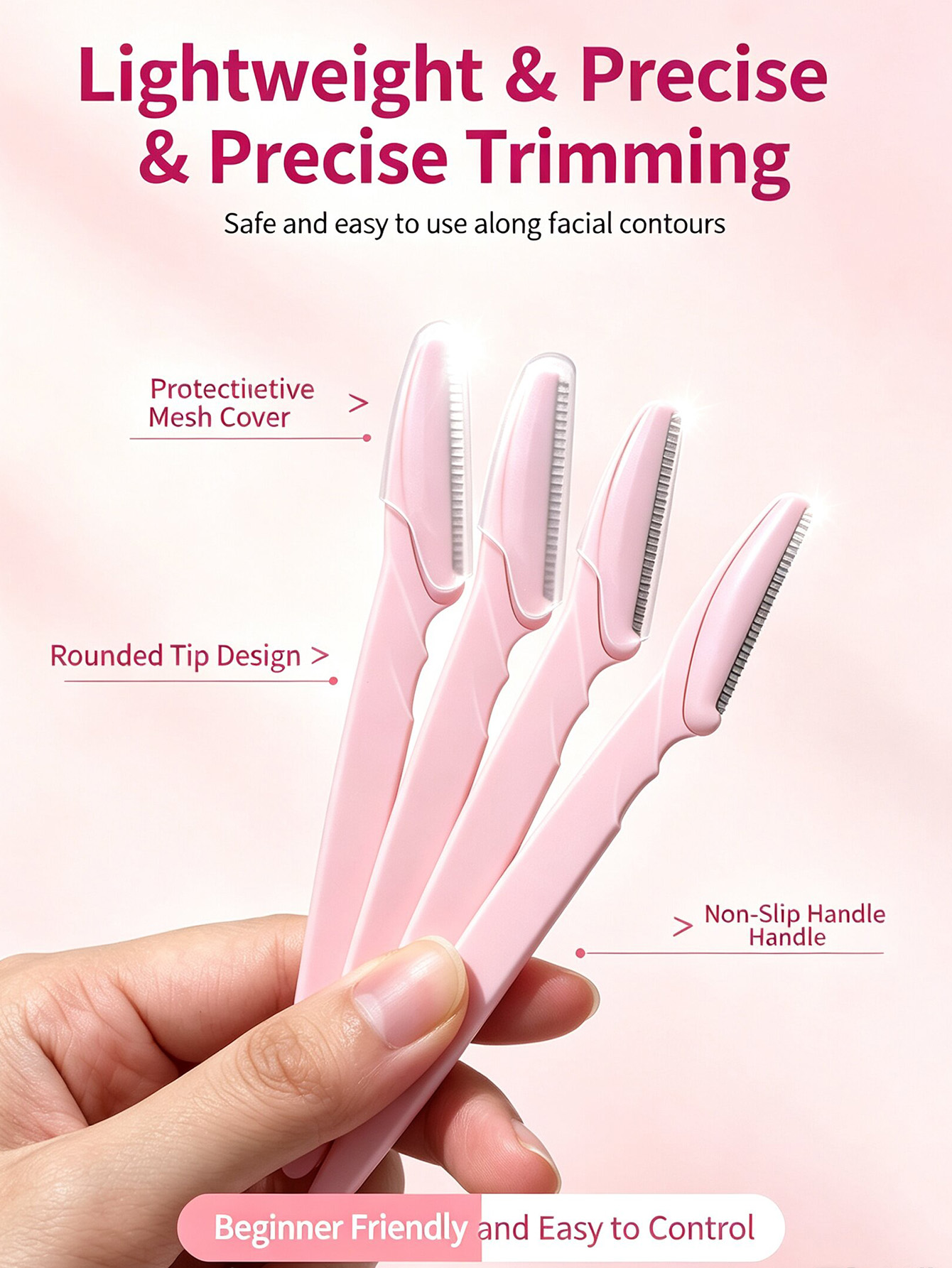 ボトル入りの眉毛用シェーバーセット。収納ボックス、顔用トリマ - Body Trimmer のレビューと価格