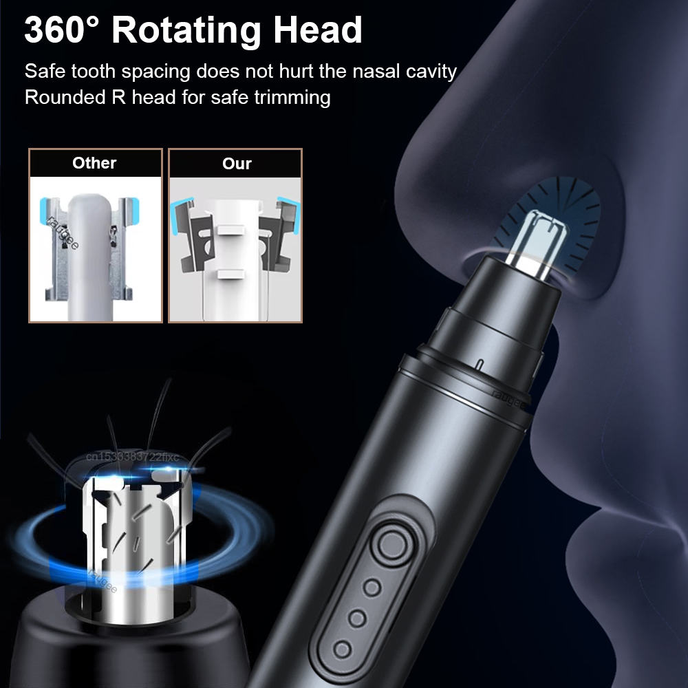 鼻毛トリマー ミニトリマー 鼻用電動ヘアトリマー 鼻用ポータ - Nose Trimmer のレビューと価格
