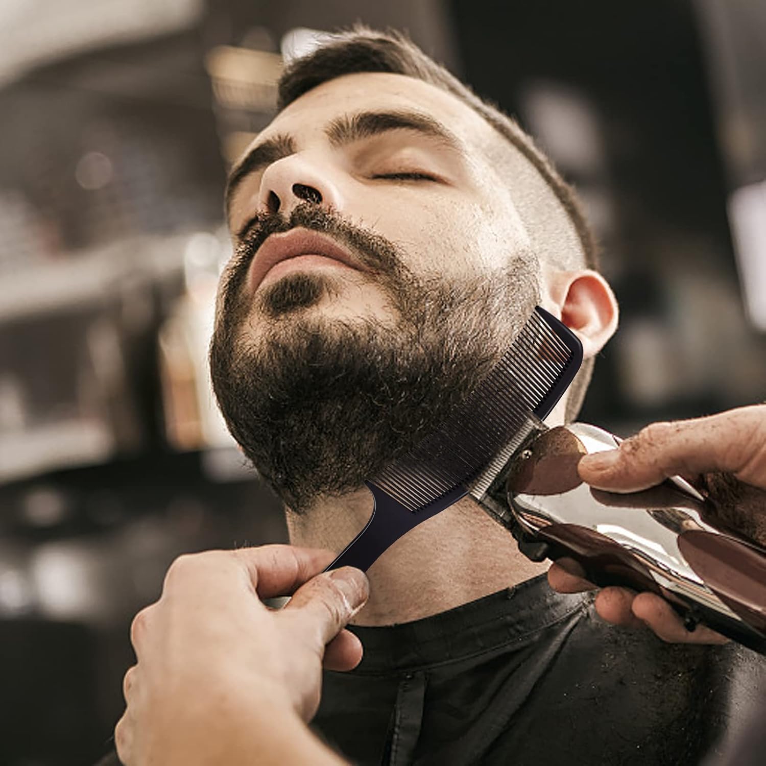 4点セット プロフェッショナル バーバー ヘアカットツールセ - Grooming Kit のレビューと価格