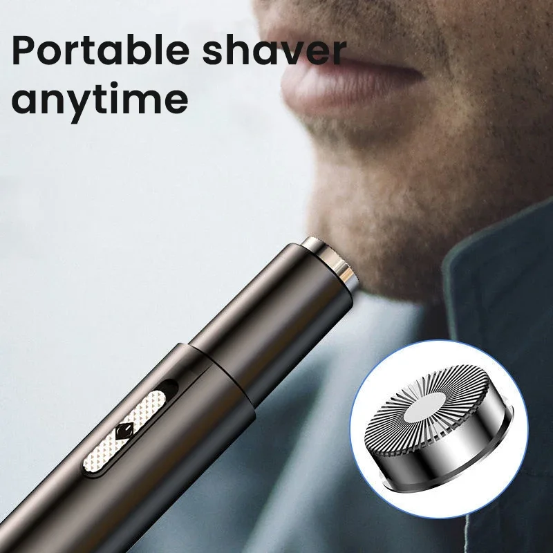 売れ筋電動鼻毛トリマーメンズ鼻毛耳毛除去器自動洗浄可能なヘア - Hair Clipper のレビューと価格