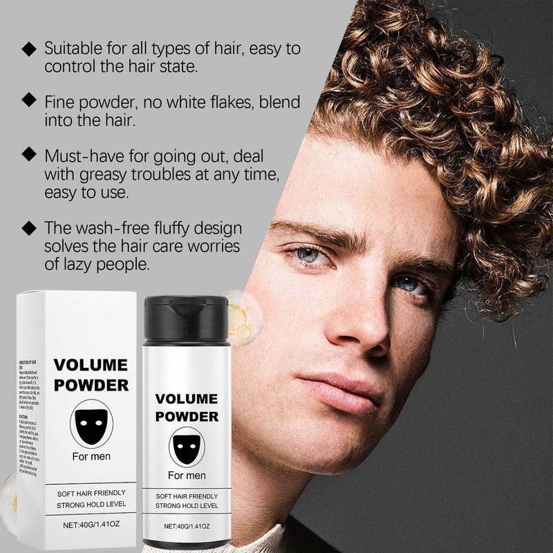メンズヘアパウダー簡単に適用ナチュラルルックボリュームテクス - Men'S Grooming Hairstyles のレビューと価格