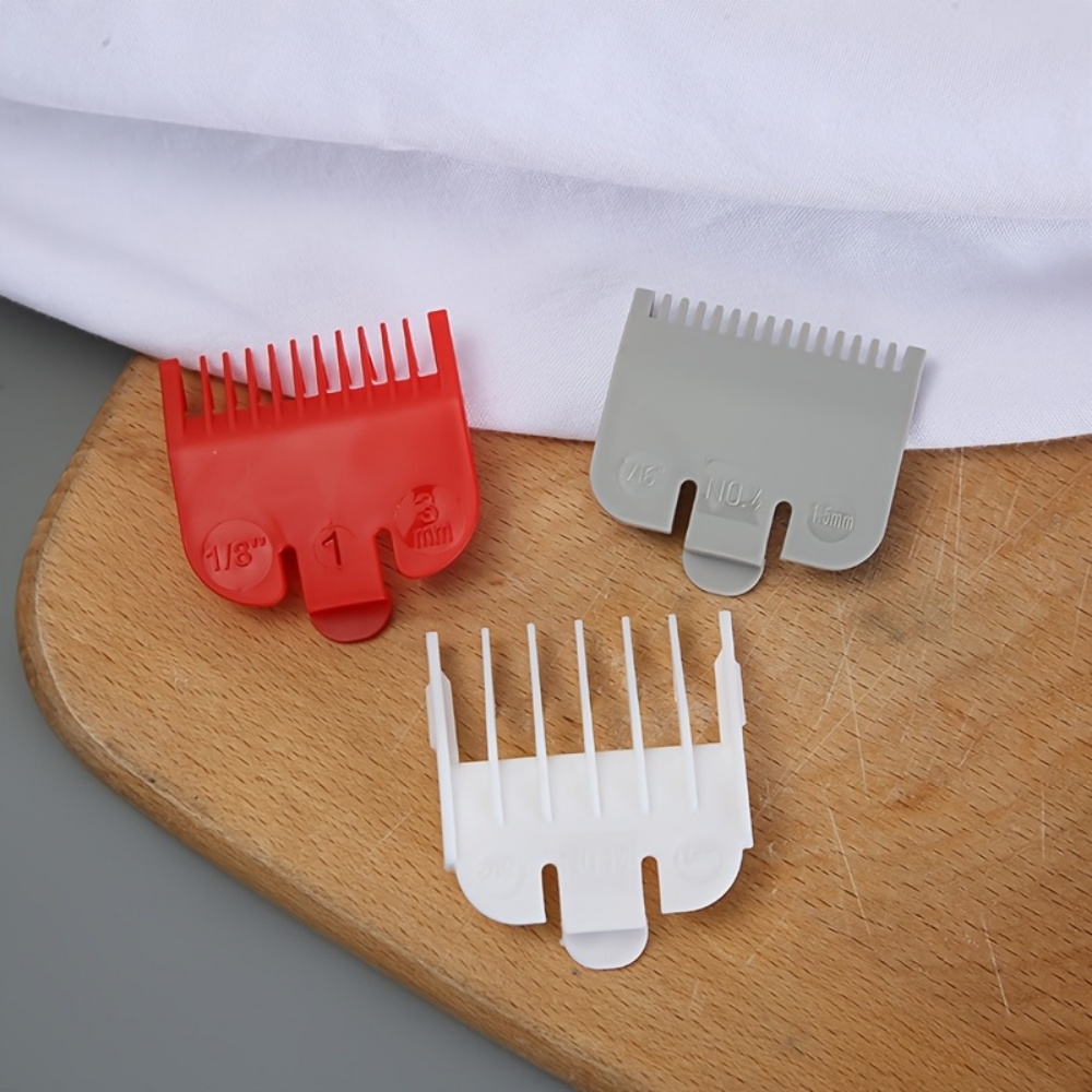 ヘアカットガイドコーム3点セット、サロンバリカンアクセサリー - Hair Clipper のレビューと価格