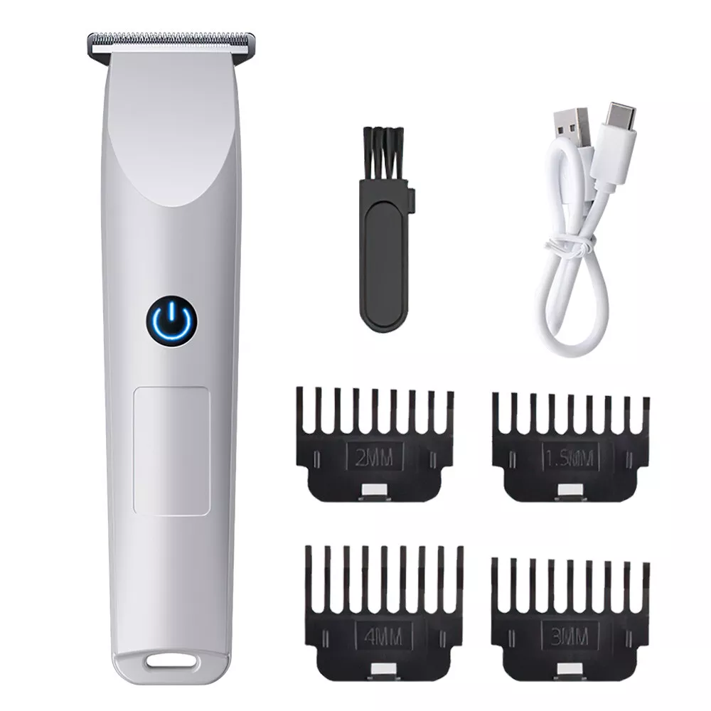 メンズプロ電動バリカンひげトリマーカッティングバーバーシェー - Beard Trimmer のレビューと価格