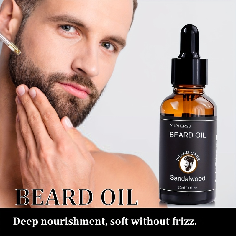ひげ用エッセンシャルオイル（ヒマシ油配合）、なめらかなひげを - Beard Oil のレビューと価格