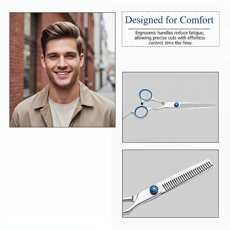 ヘアカットはさみセット 6インチ プロフェッショナルサロン用 - Grooming Scissors のレビューと価格