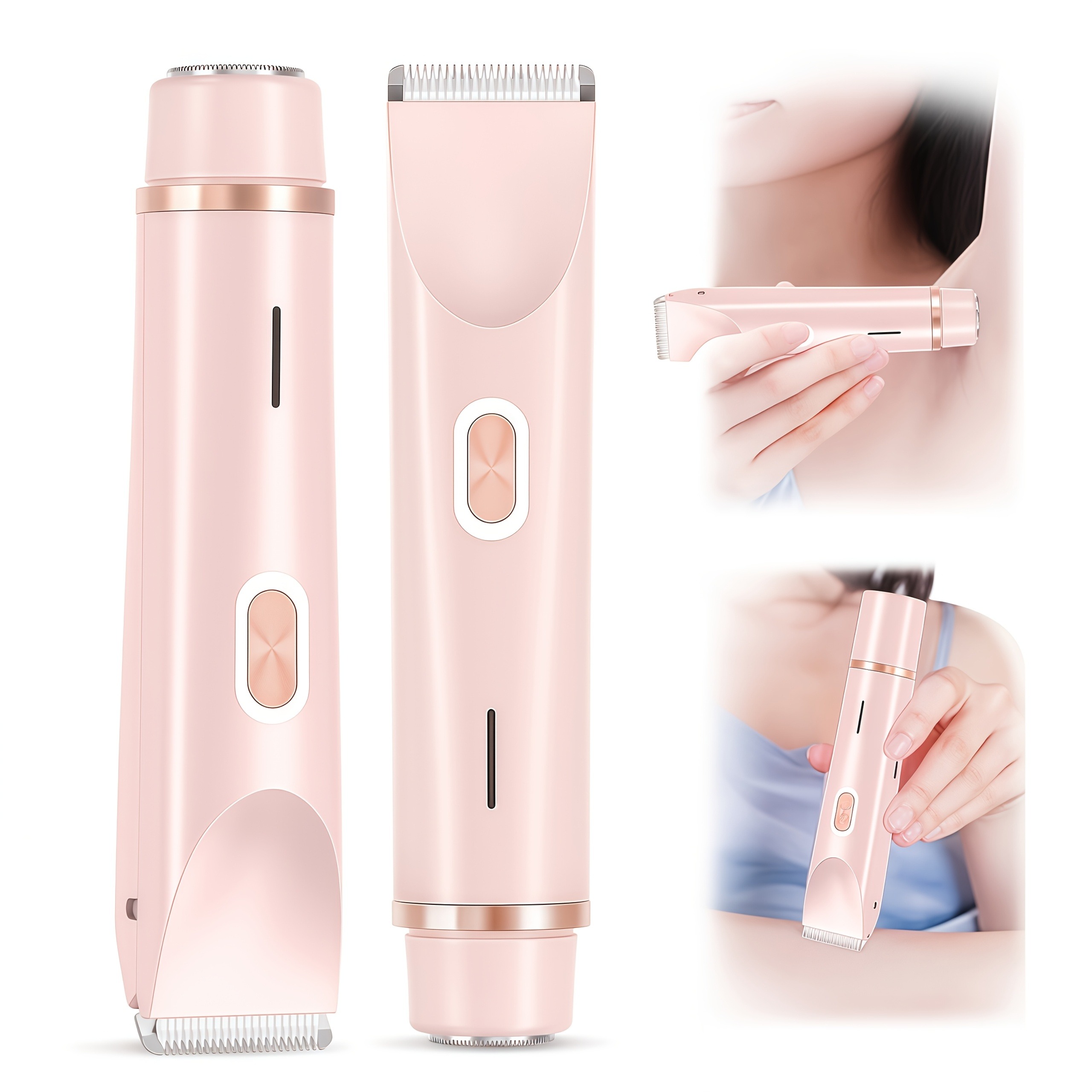 女性用電気シェーバー ダブルヘッド デュアルパーパス 女性用 - Body Trimmer のレビューと価格