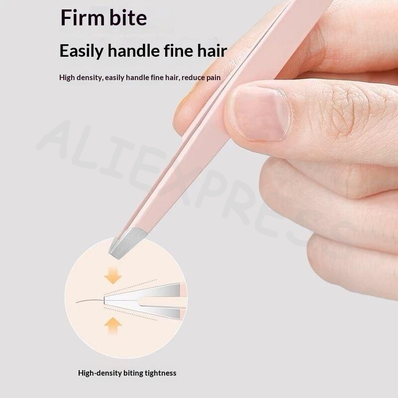 4本セットのステンレス製ピンセット。眉毛の毛を処理したり、髭 - Grooming Kit のレビューと価格