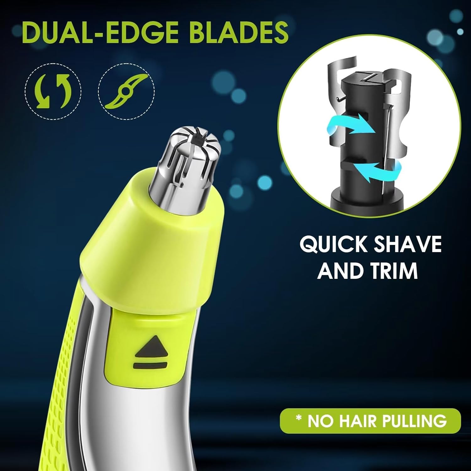 YUKU 鼻毛トリマー交換刃ヘッドフィリップス 1 ブレード - Electric Shaver Rotary のレビューと価格