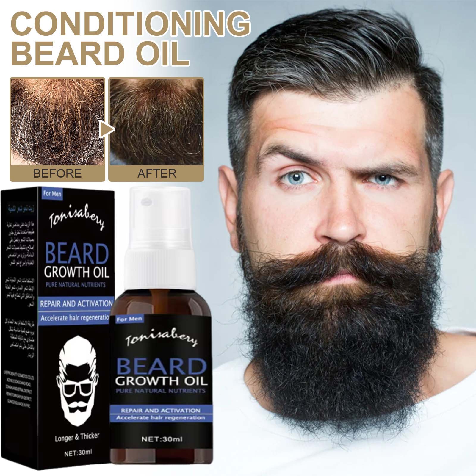 ひげ成長オイル ひげワックスバーム 脱毛防止製品 整理整頓さ - Beard Oil のレビューと価格