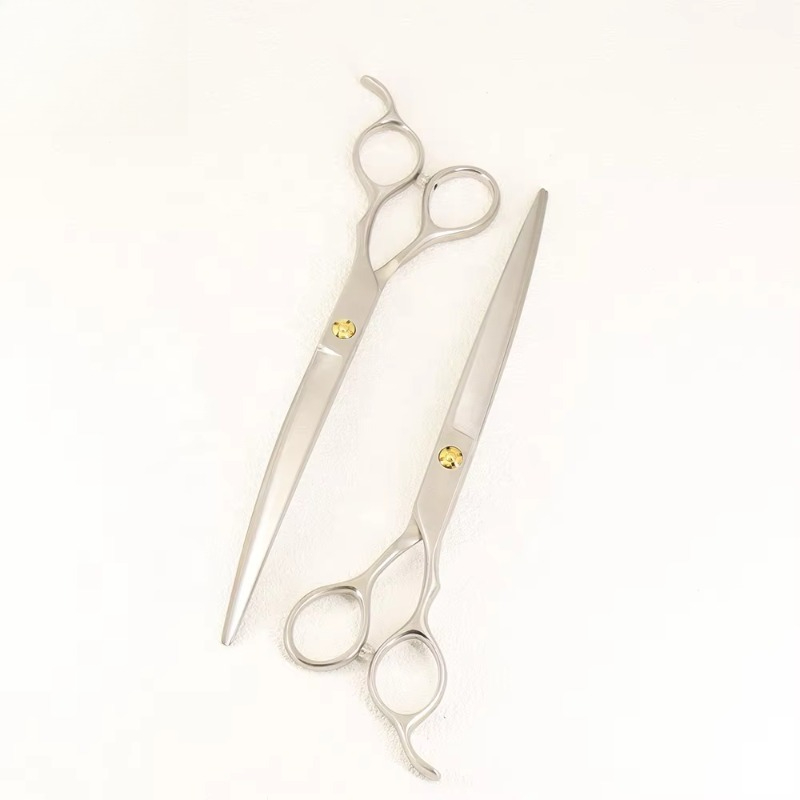 高品質7.5インチカーブペットグルーミングシザー、プロ仕様日 - Grooming Scissors のレビューと価格