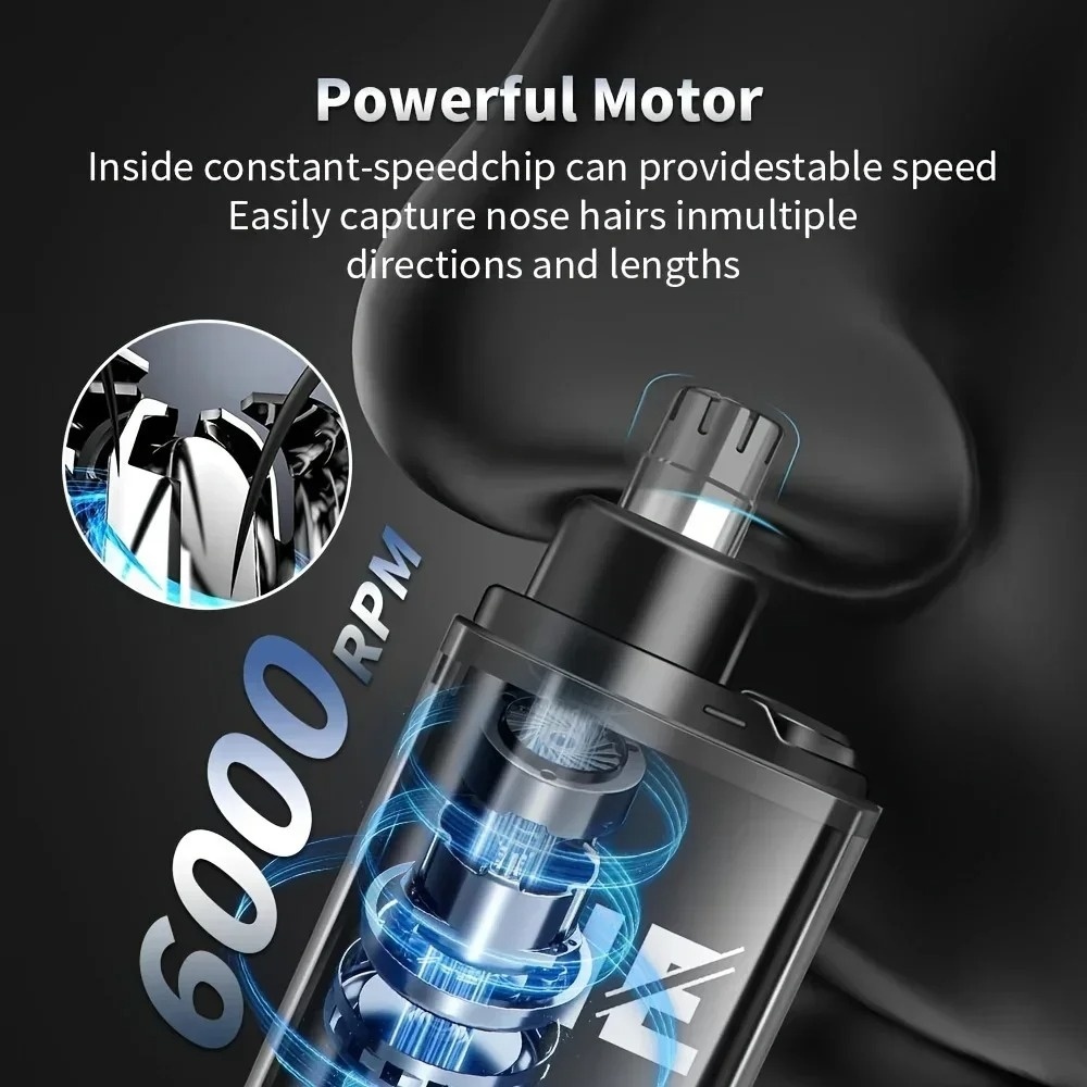 鼻毛トリマー充電式電気鼻毛リムーバー男性眉毛シェービングカミ - Nose Trimmer のレビューと価格