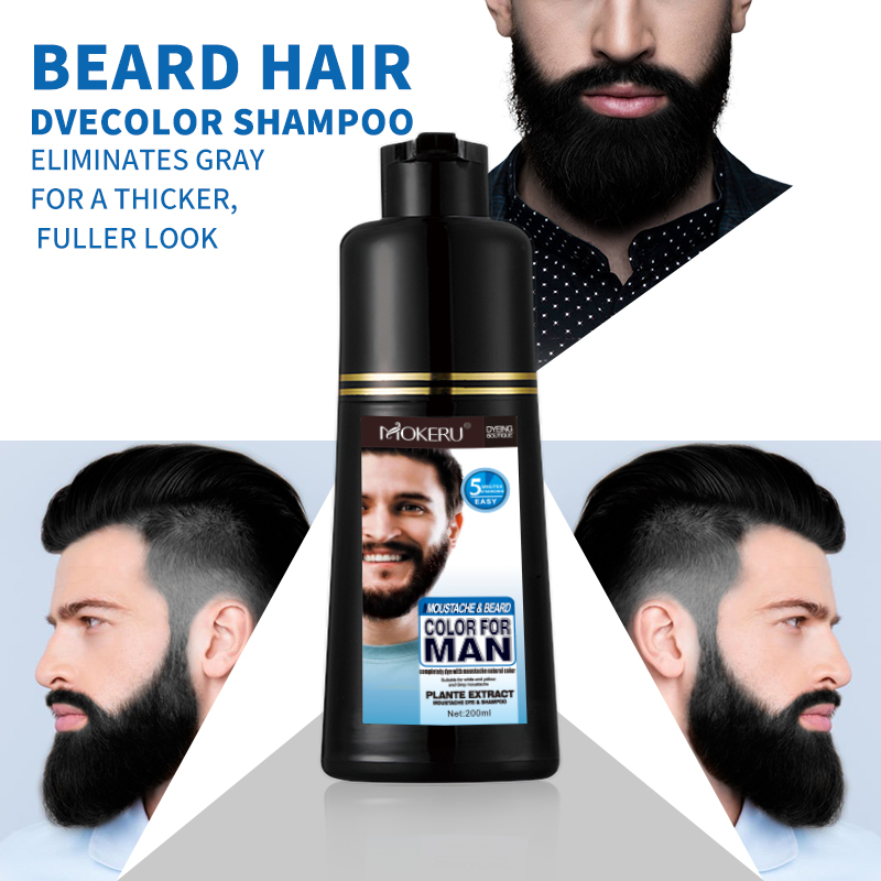 新しいひげと染毛剤シャンプー使いやすい高速カラークリーム男性 - Shaving Cream のレビューと価格