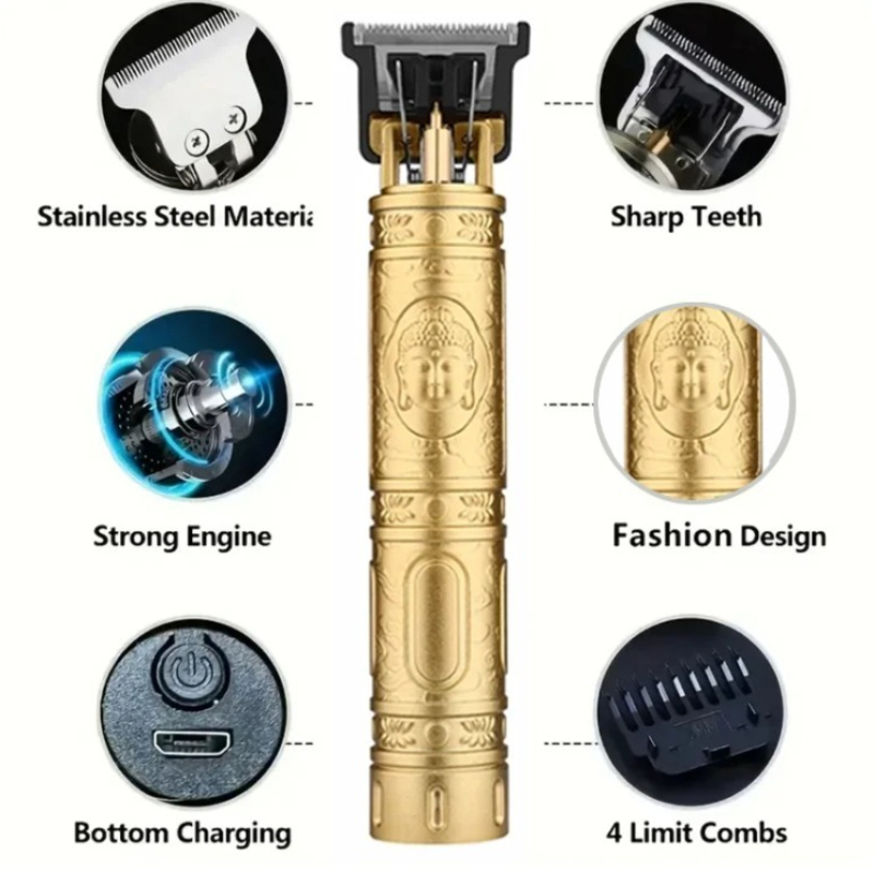 T9 メンズ用コードレスバリカン、4種類のコームとブラシ、U - Grooming Kit のレビューと価格
