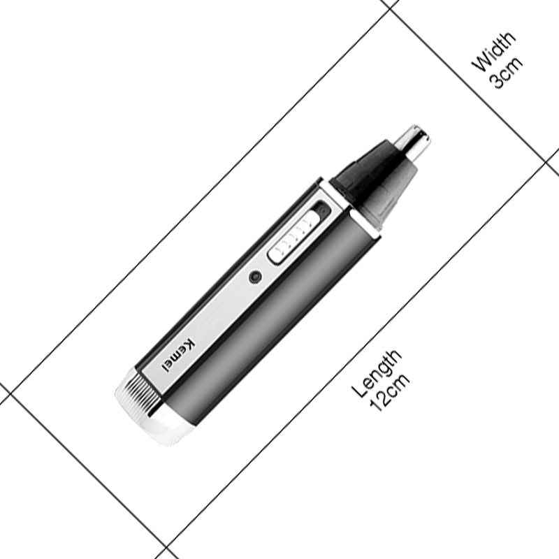 男性用充電式鼻毛トリマー,顔,体,あごひげ,眉毛,耳掃除機, - Body Trimmer のレビューと価格