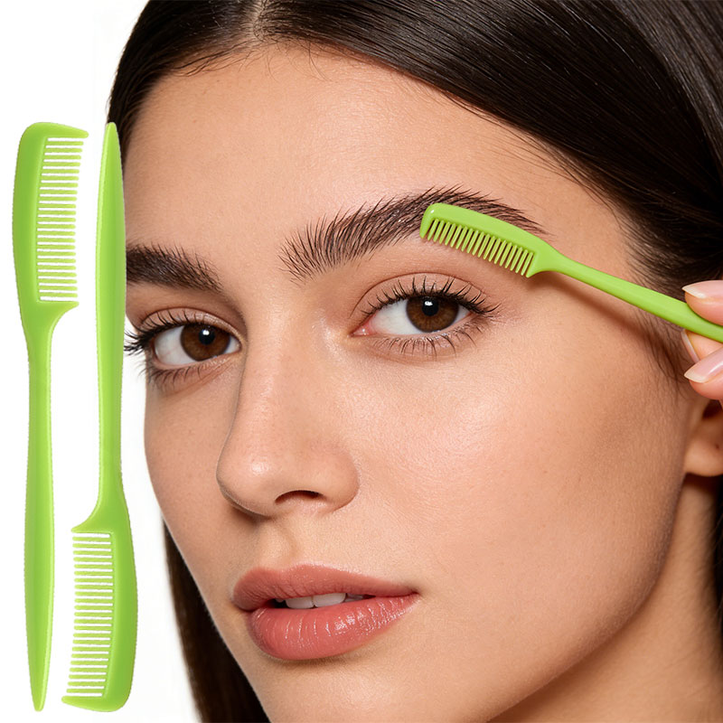 25 個マルチカラーミニ眉毛コームセットポータブル細歯プラス - Grooming Kit のレビューと価格