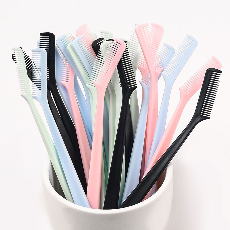 25 個マルチカラーミニ眉毛コームセットポータブル細歯プラス - Grooming Kit のレビューと価格