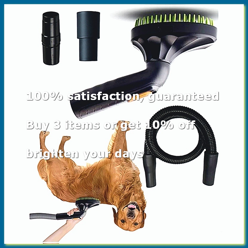 抜け毛取りブラシ掃除機アタッチメントキット - ペットグルー - Grooming Kit のレビューと価格