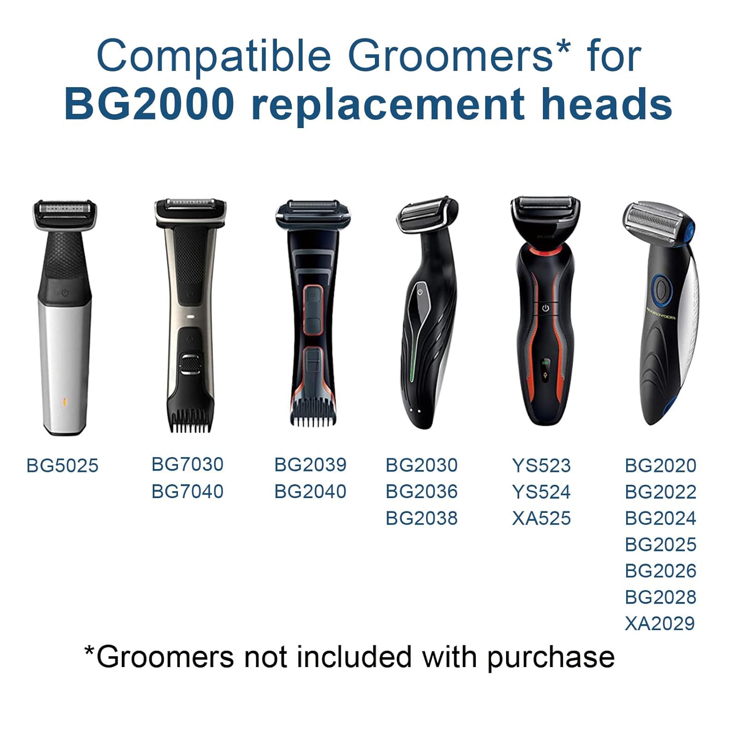 Brangdy BG2000 交換用ヘッド フィリップス ノ - Body Trimmer のレビューと価格