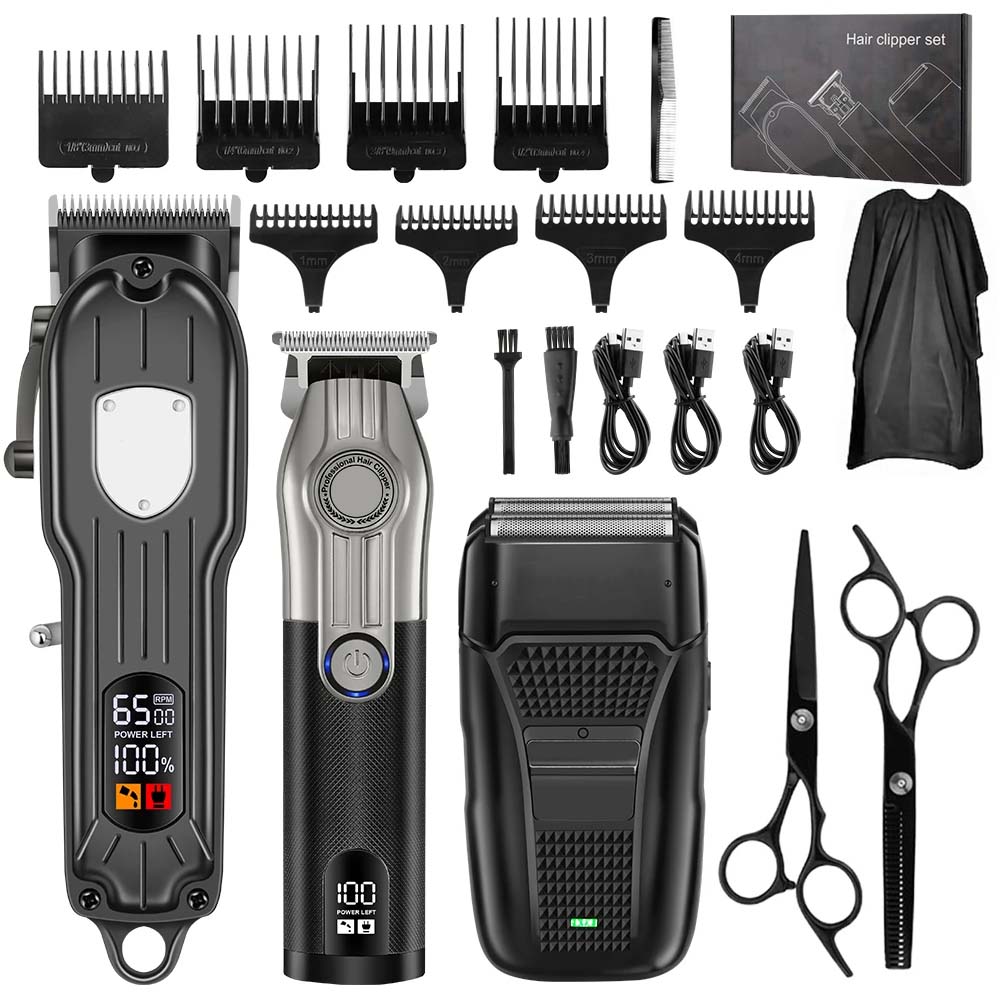 男性用プロフェッショナルバリカンセット - コードレストリマ - Electric Shaver Rotary のレビューと価格
