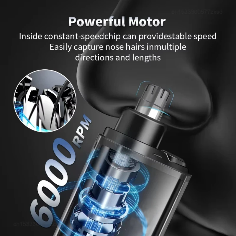 電動鼻毛トリマー Type-C 充電式 防水 耳 眉毛 ひげ - Nose Trimmer のレビューと価格