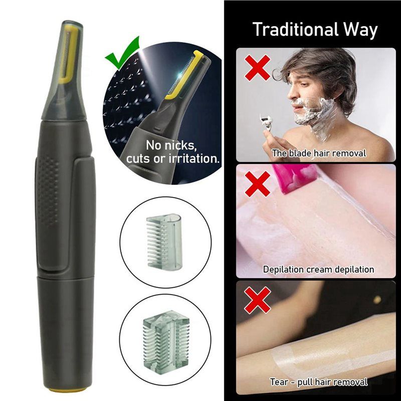 【PASSIONE】2X 電動鼻毛トリマー 男性用 ポータブ - Nose Trimmer のレビューと価格